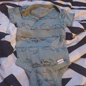 Baby boy dino onesies. A bundle all new never worn